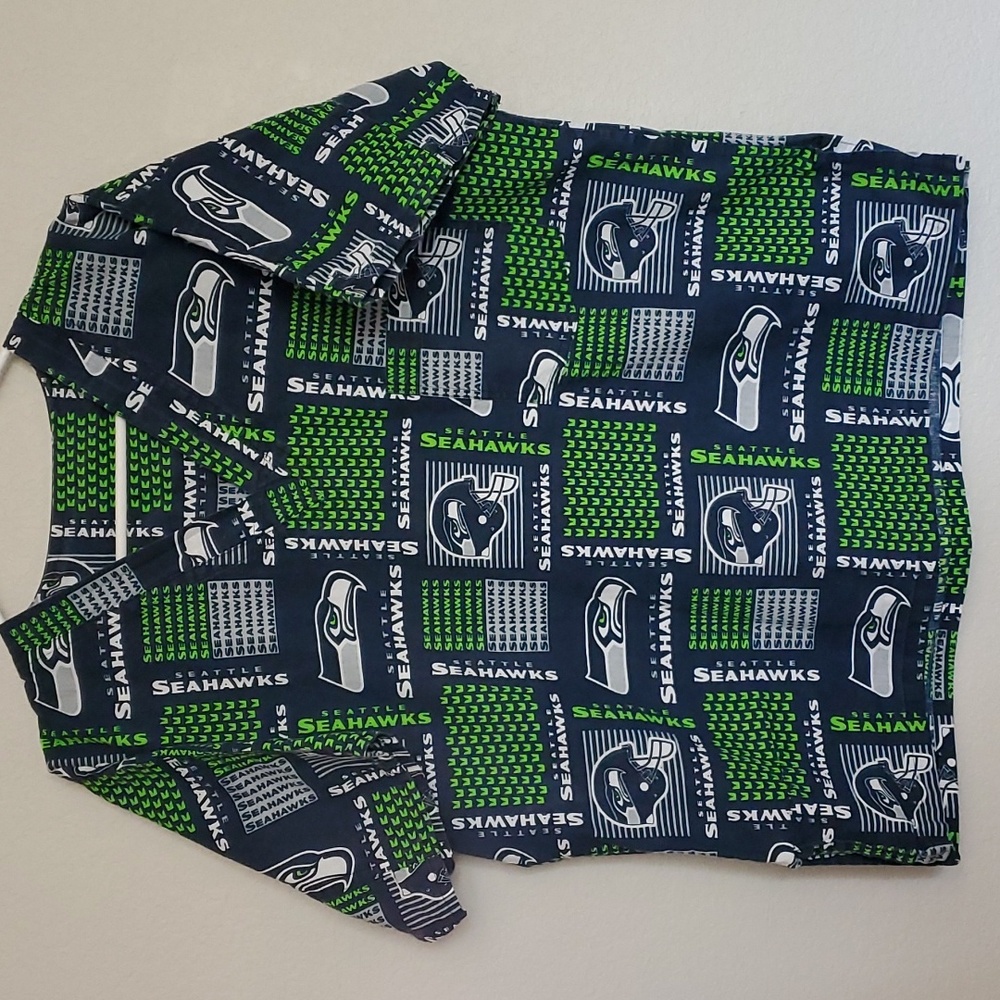 NFL Seattle Seahawks Men's Scrubs
